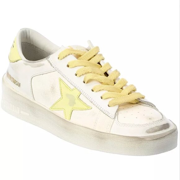 Golden Goose Stardan Leather Sneaker, Women's 8 - Picture 1 of 9